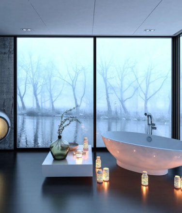 Luxus-Badezimmer in München